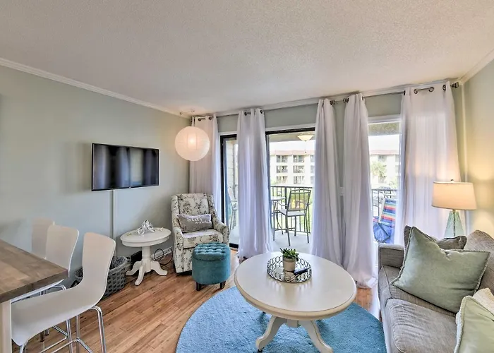 Hilton Head Condo With Private Beach Access